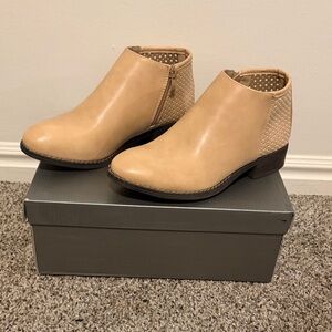 Elegant Tan Ankle Booties